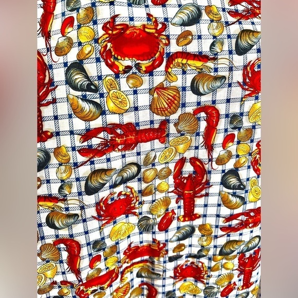 CRAB BOIL OVERALLS WITH MATCHING HAT - Picture 2 of 7